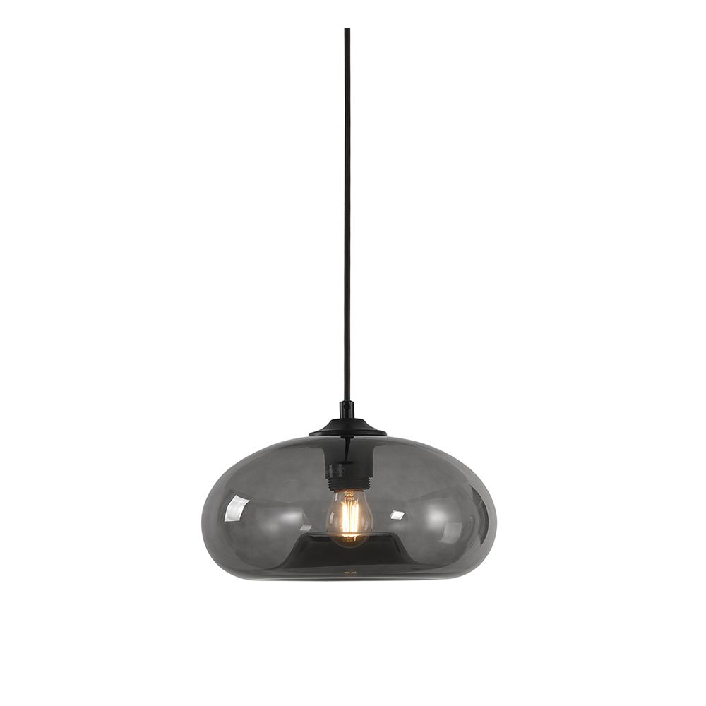 Hanglamp Paradise - Artdelight - Grijs glas