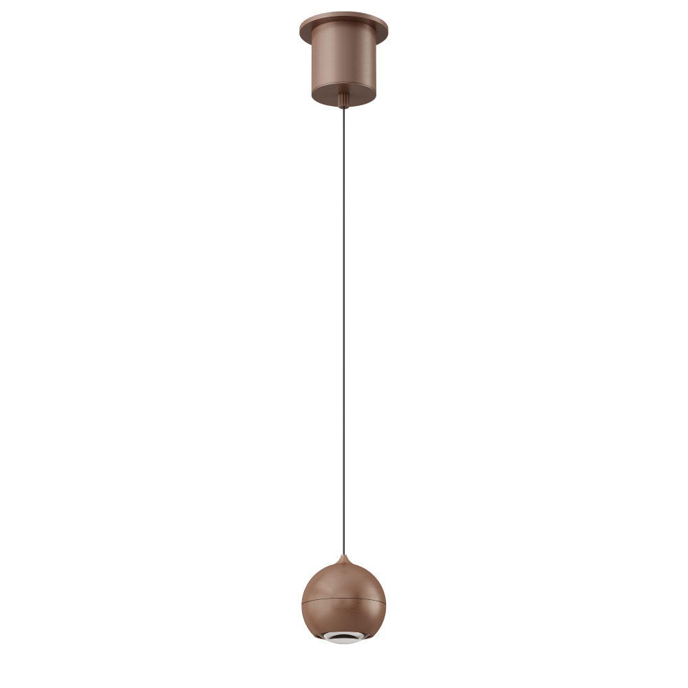 Hanglamp Miami - Artdelight - Brons geborsteld