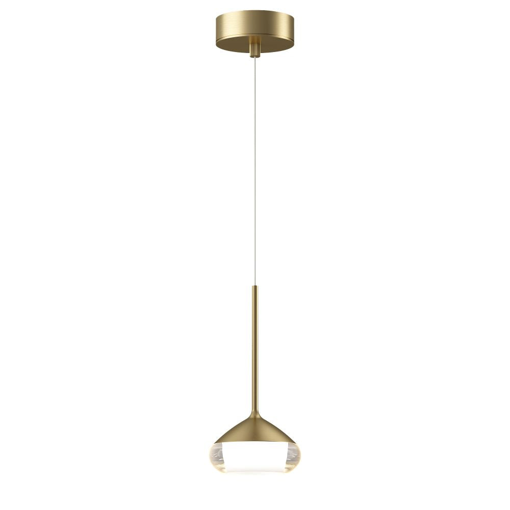 Hanglamp Phoenix - Artdelight - Goud geborsteld